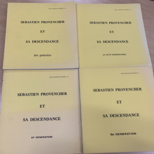 Sebastien Provencher et sa Descendance -Used